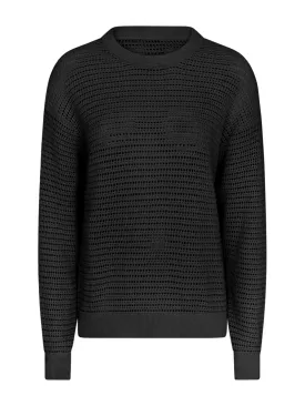 Black Kershaw Knitted Sweater