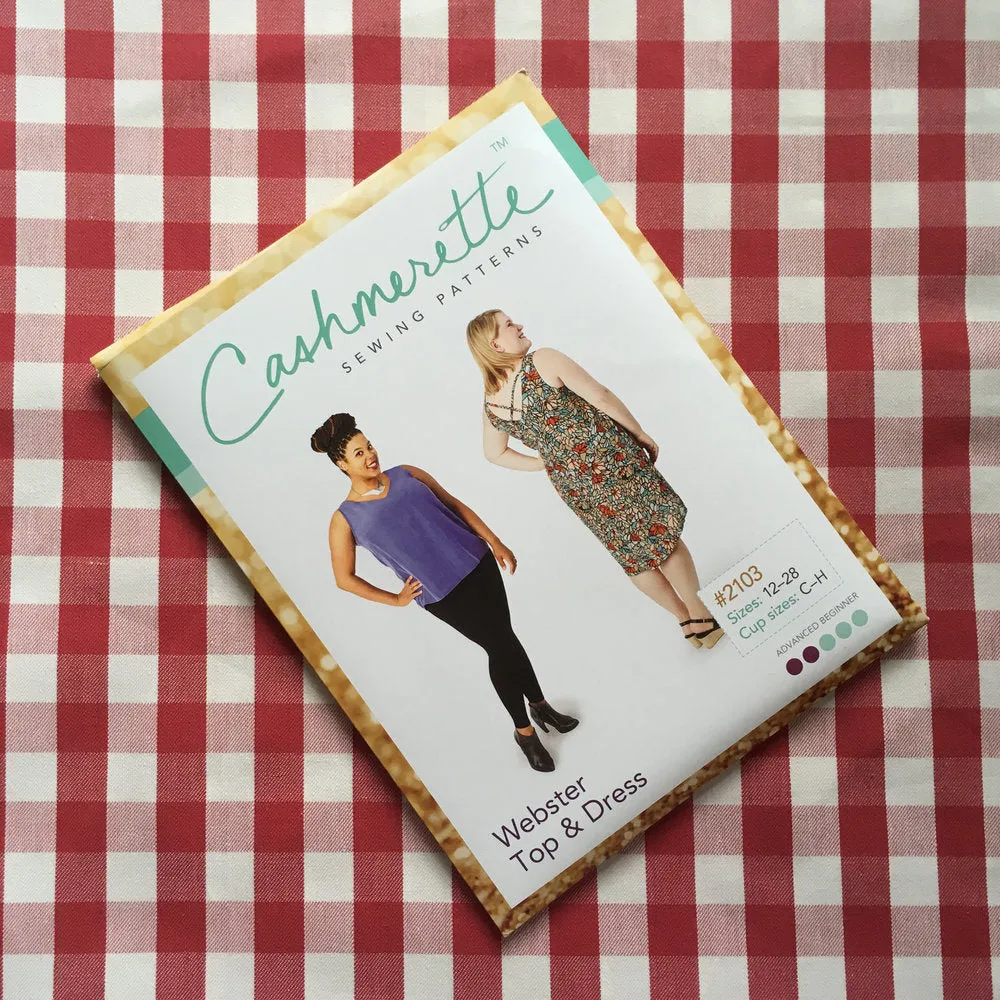 Cashmerette Webster Top and Dress, Curvy Sewing Pattern