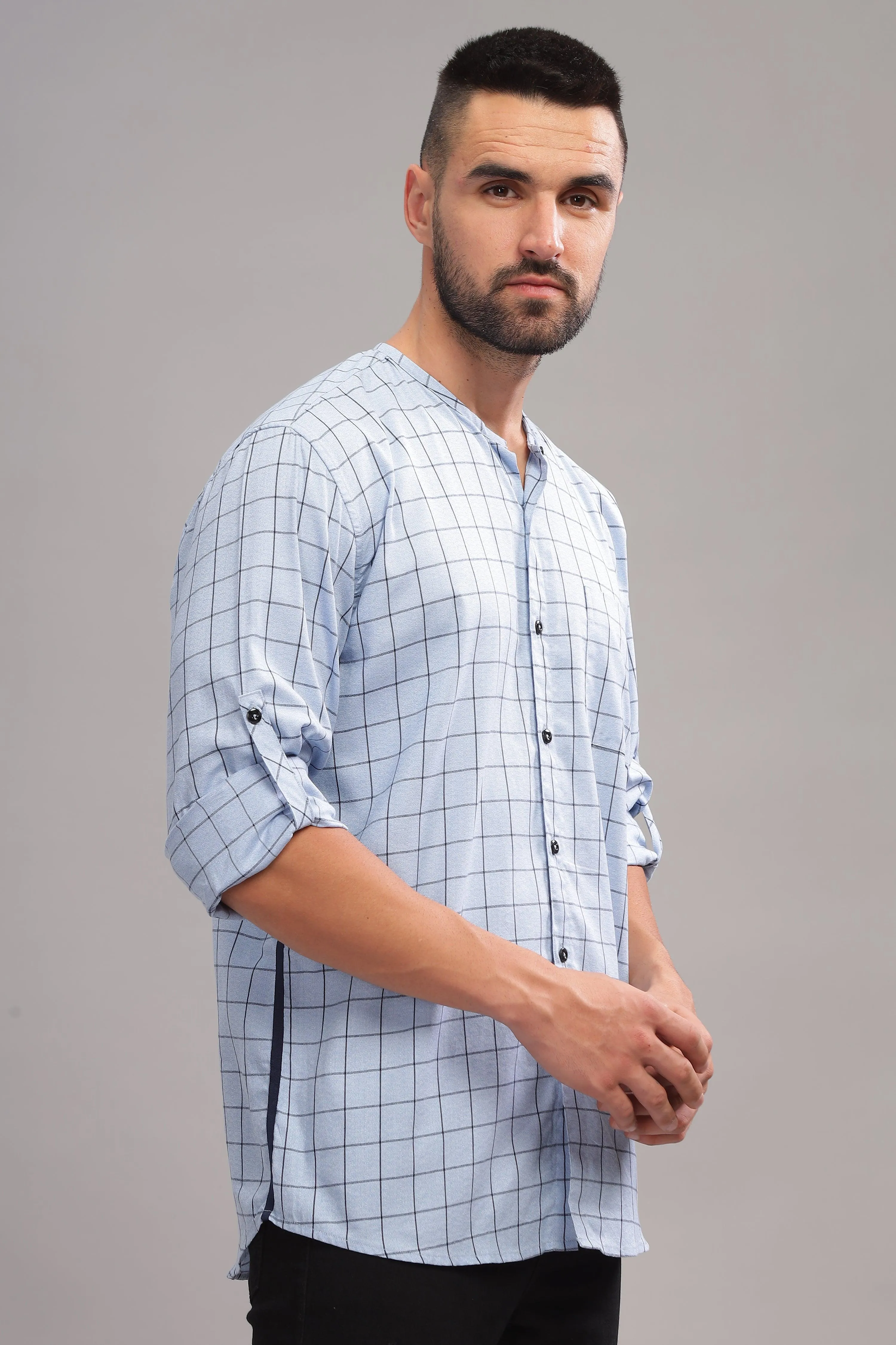 Checksist Blue Shirt