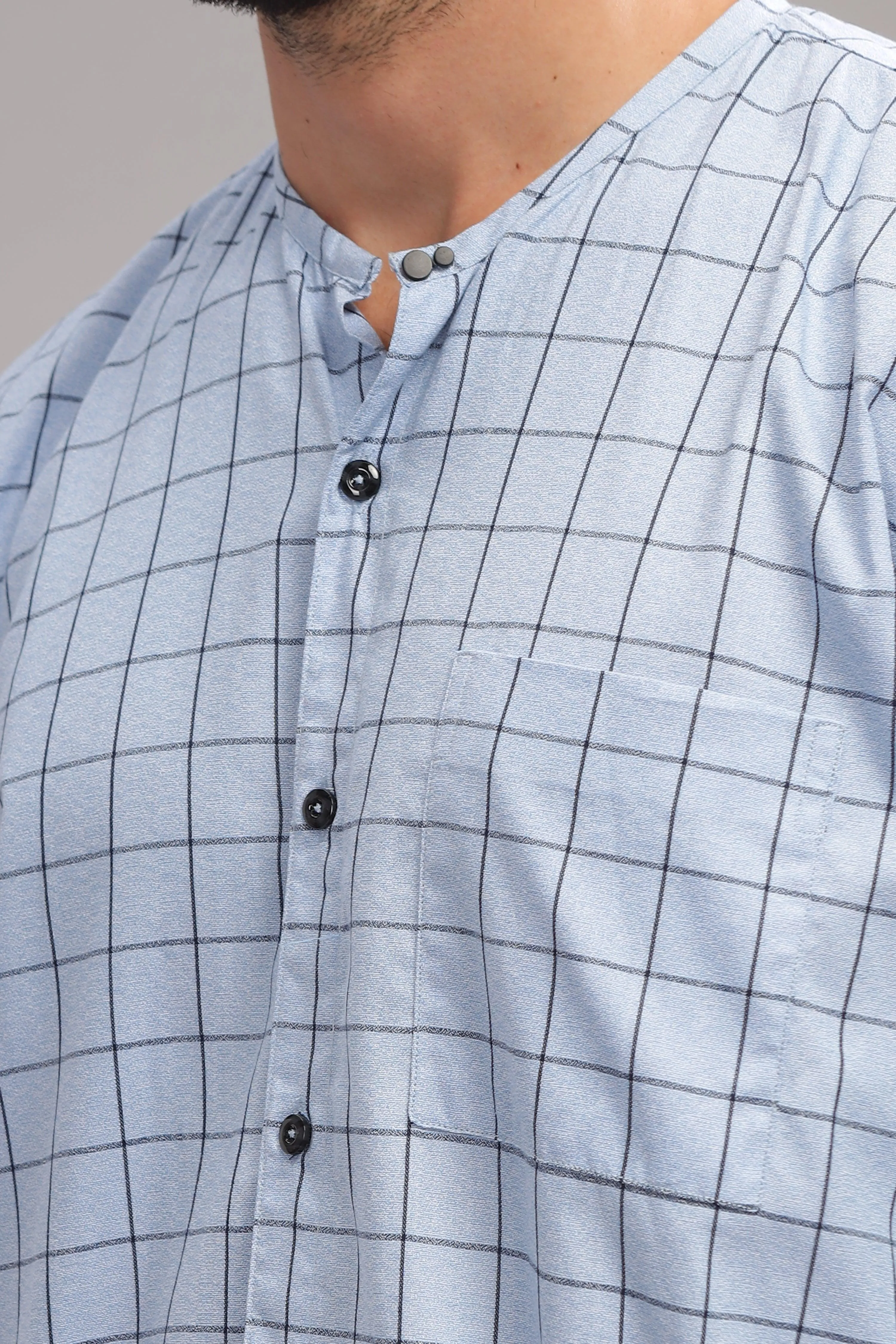 Checksist Blue Shirt