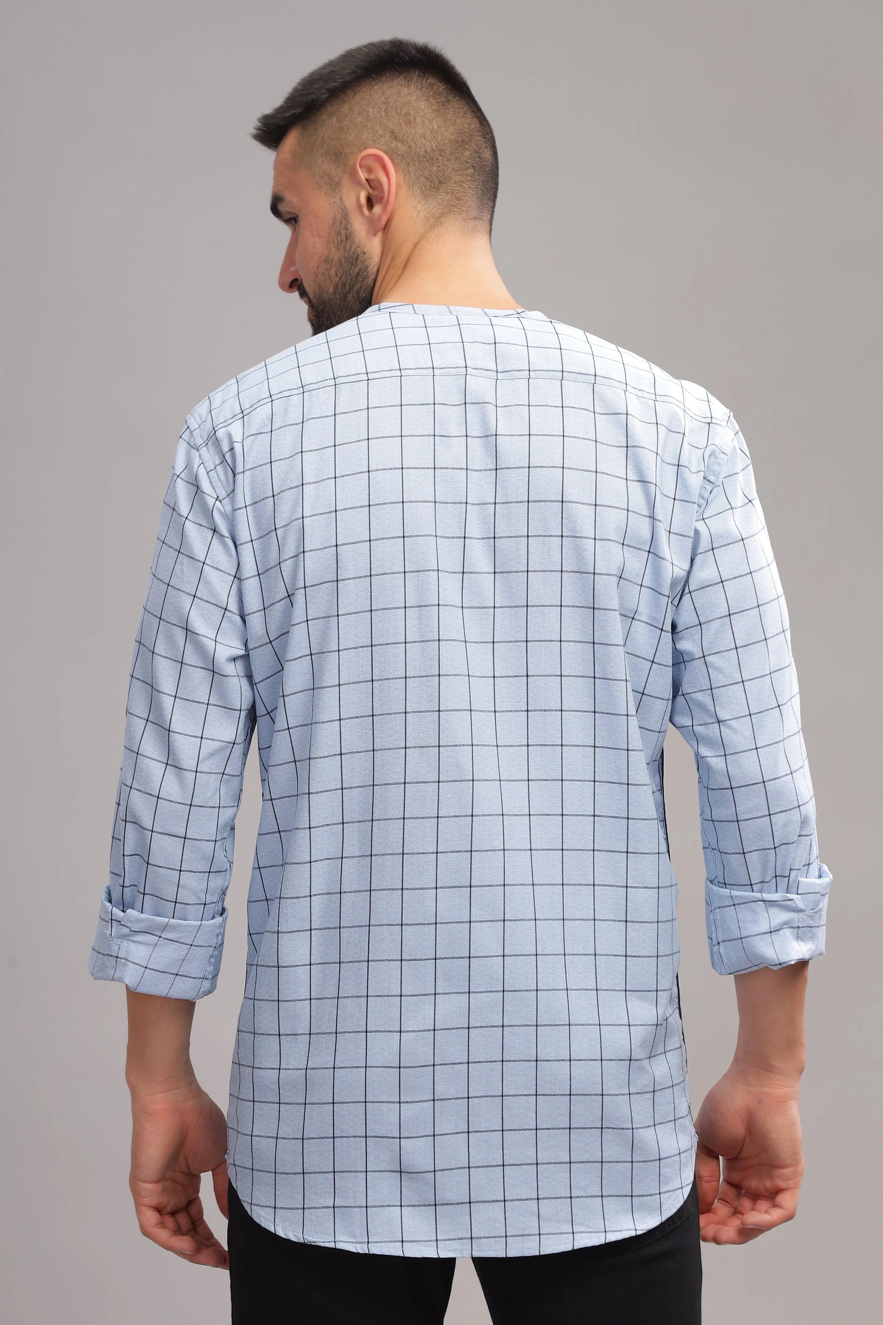 Checksist Blue Shirt