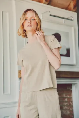 Chloe Slub Tee