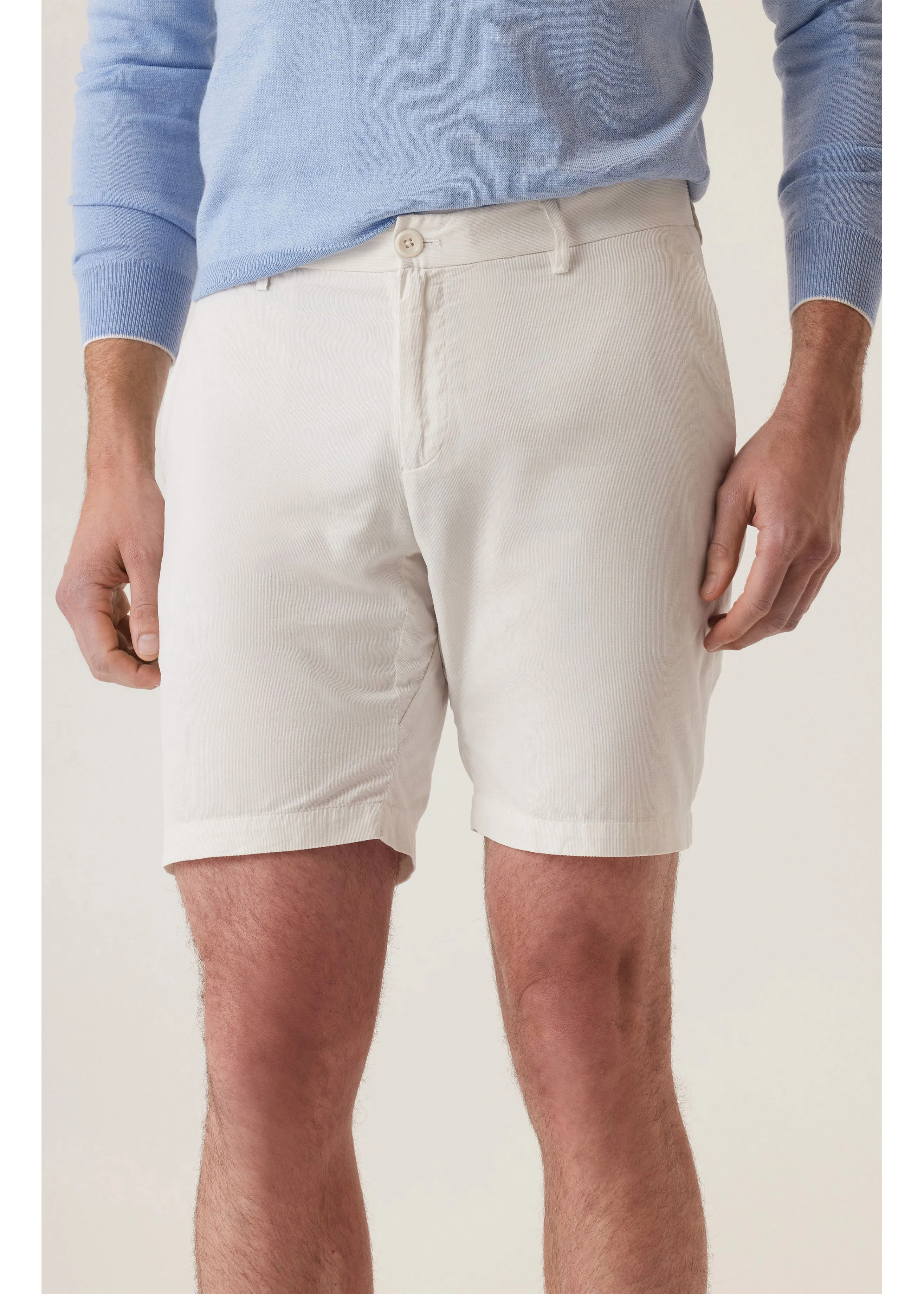 Deke Galaxy Bermuda in Cloud Corduroy | Stone