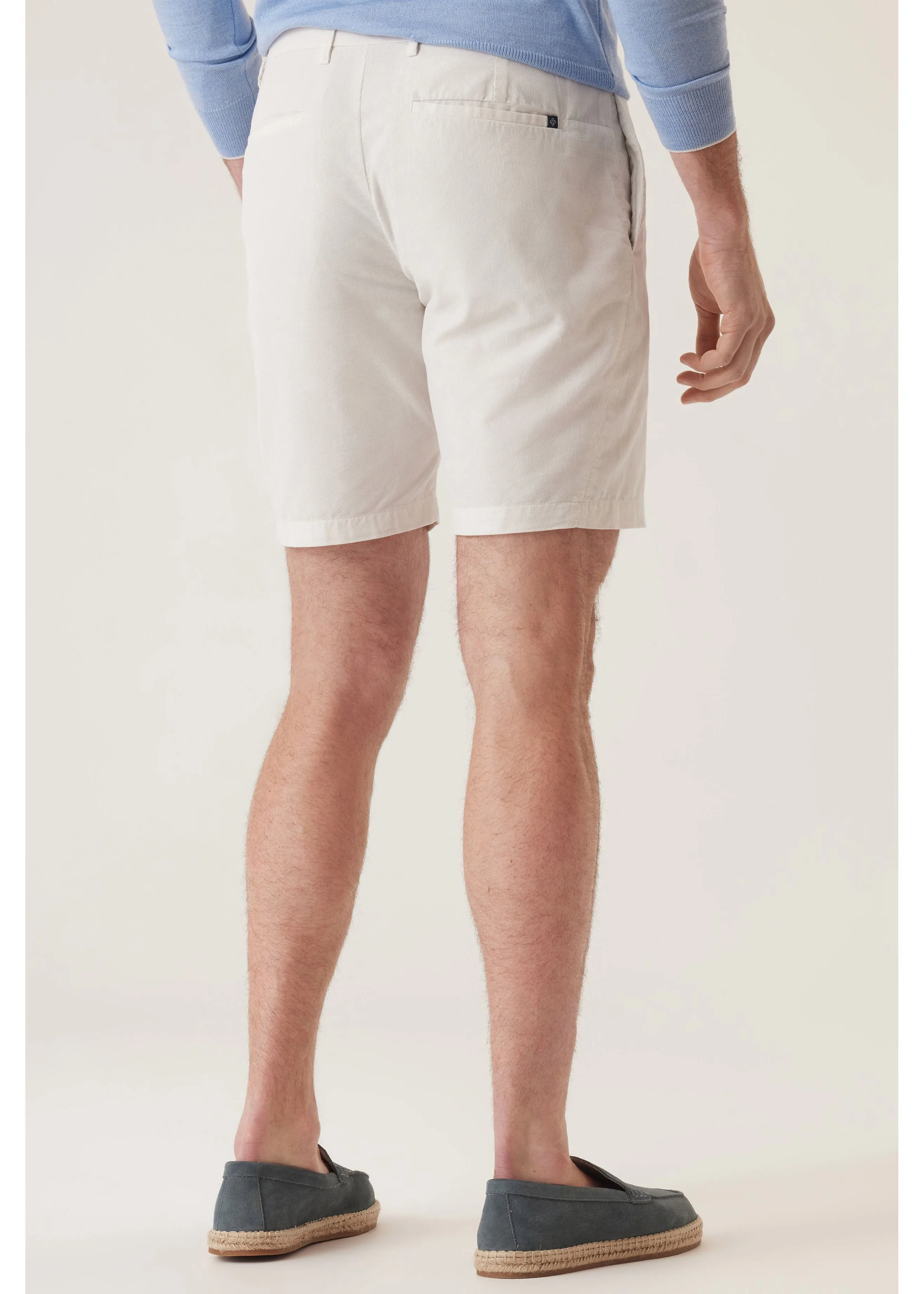 Deke Galaxy Bermuda in Cloud Corduroy | Stone