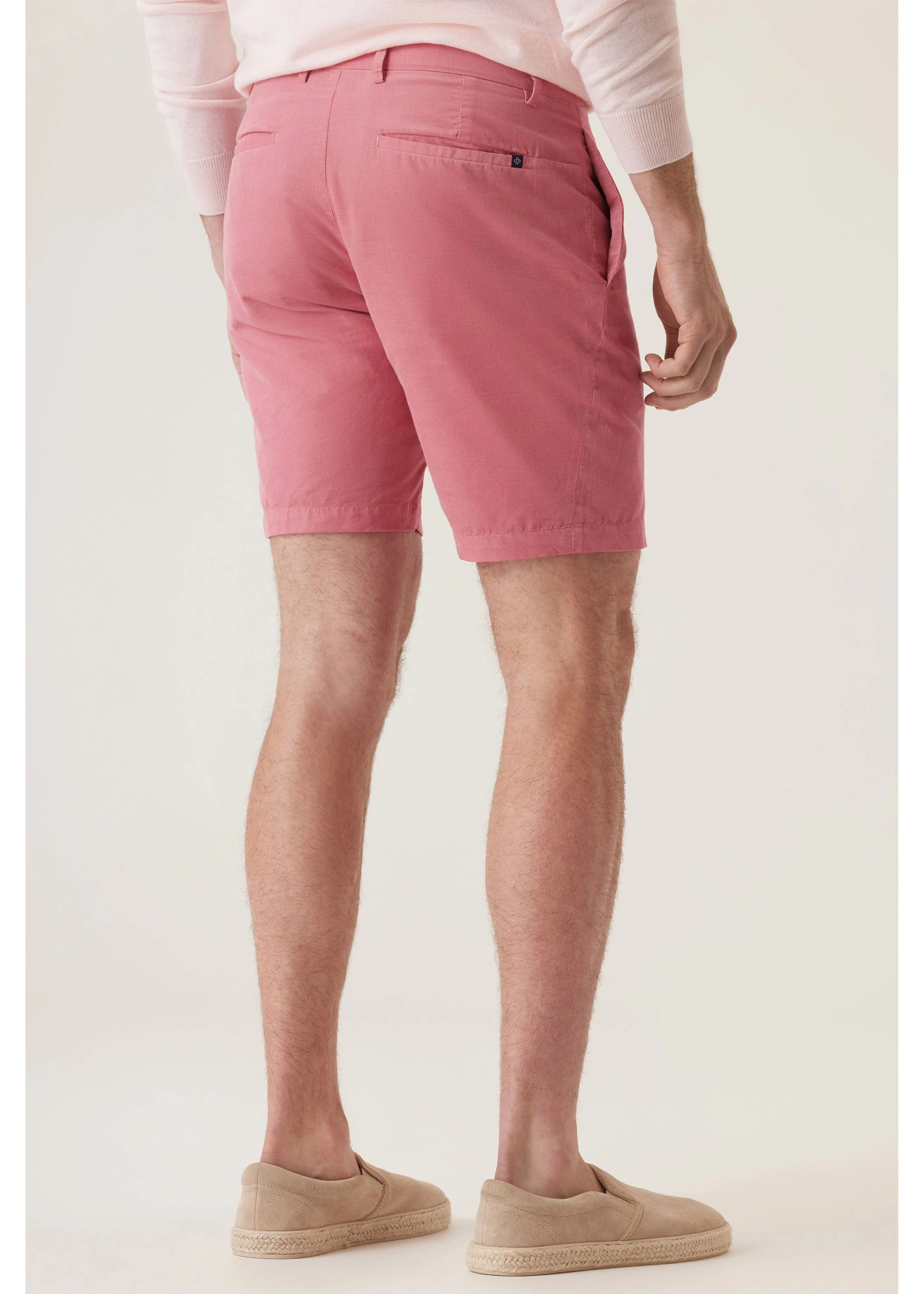 Deke Galaxy Bermuda in Cloud Corduroy | Watermelon