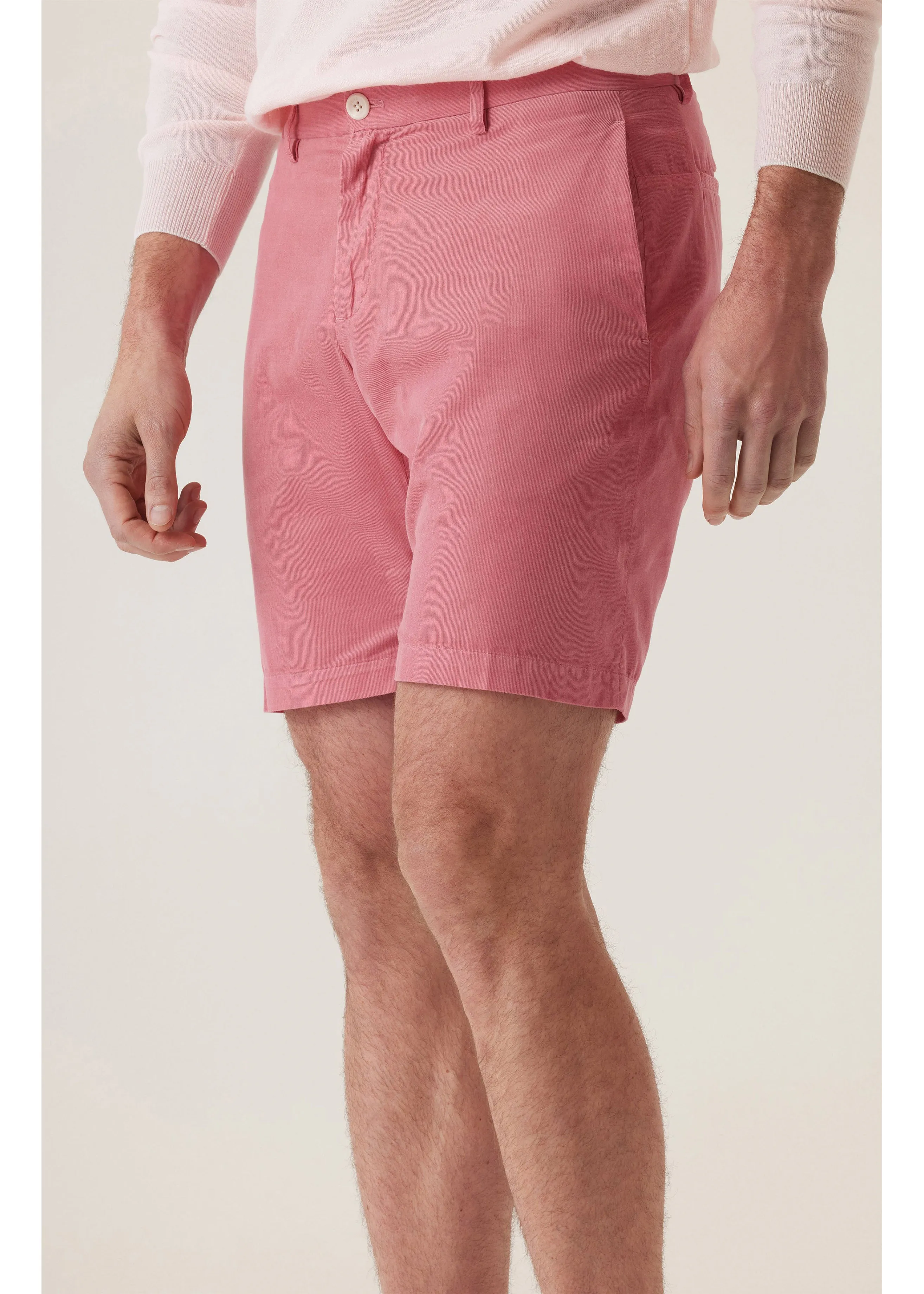 Deke Galaxy Bermuda in Cloud Corduroy | Watermelon