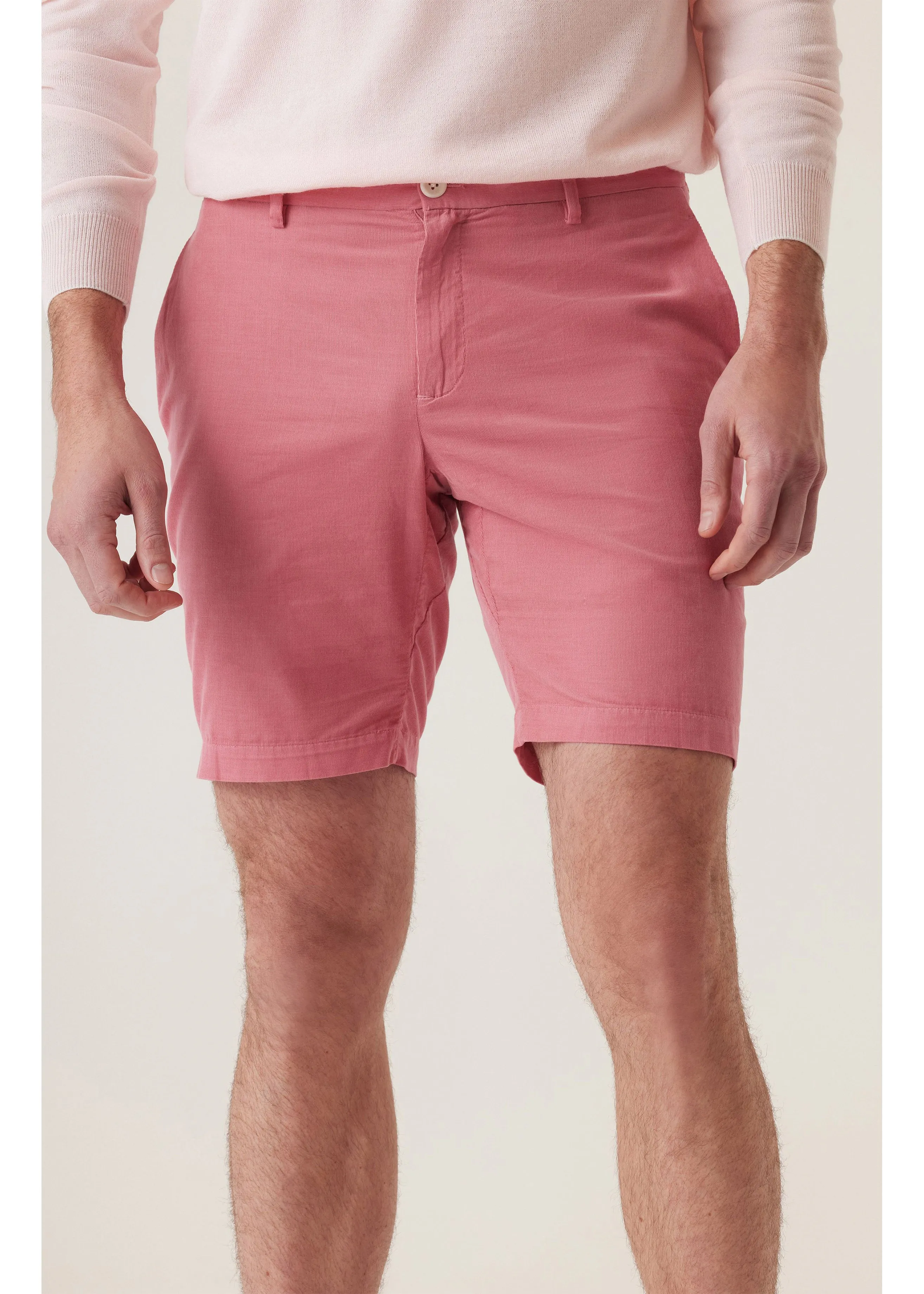 Deke Galaxy Bermuda in Cloud Corduroy | Watermelon