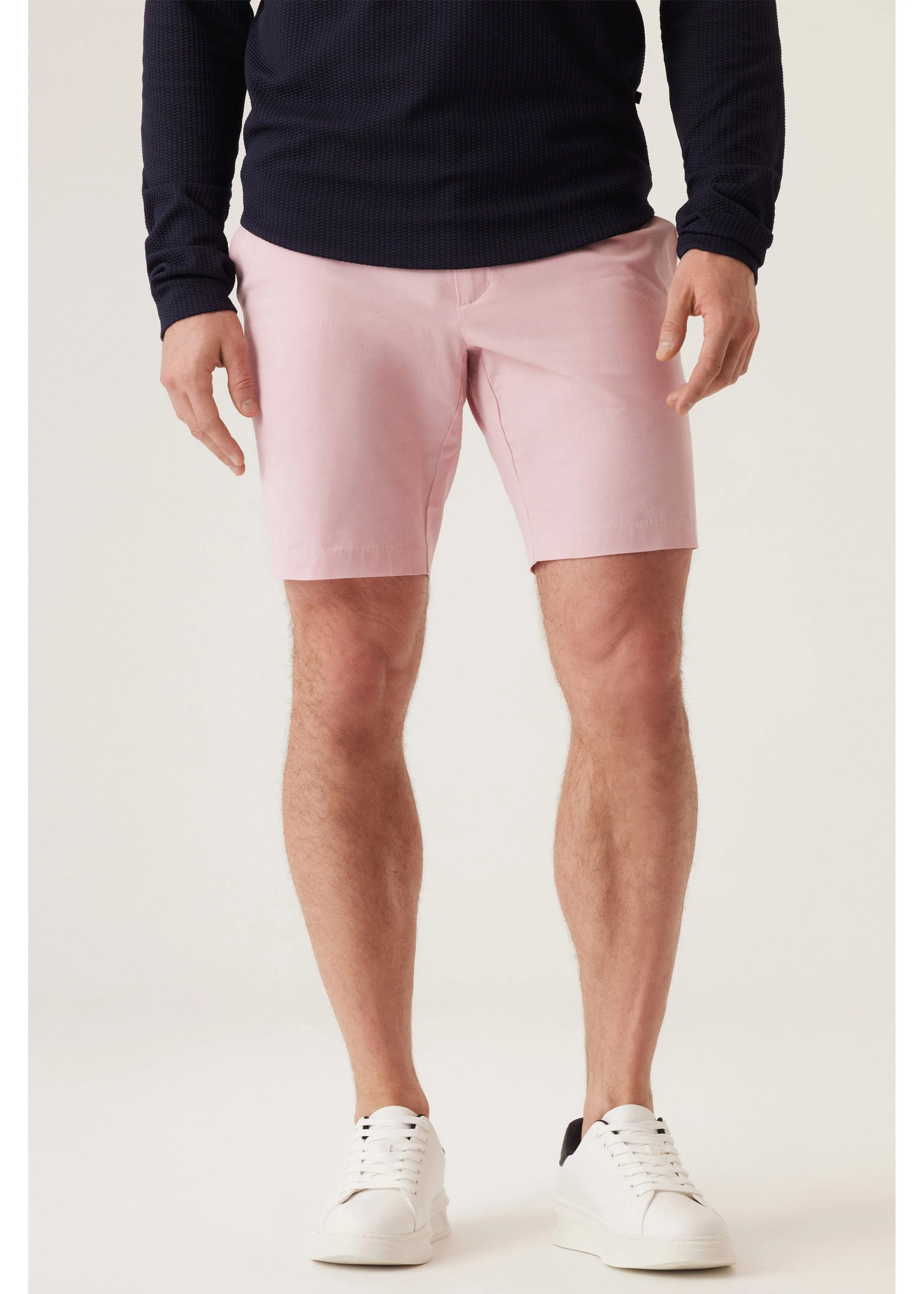 Deke Galaxy Bermuda in Ultra 4X Stretch Twill | Blush