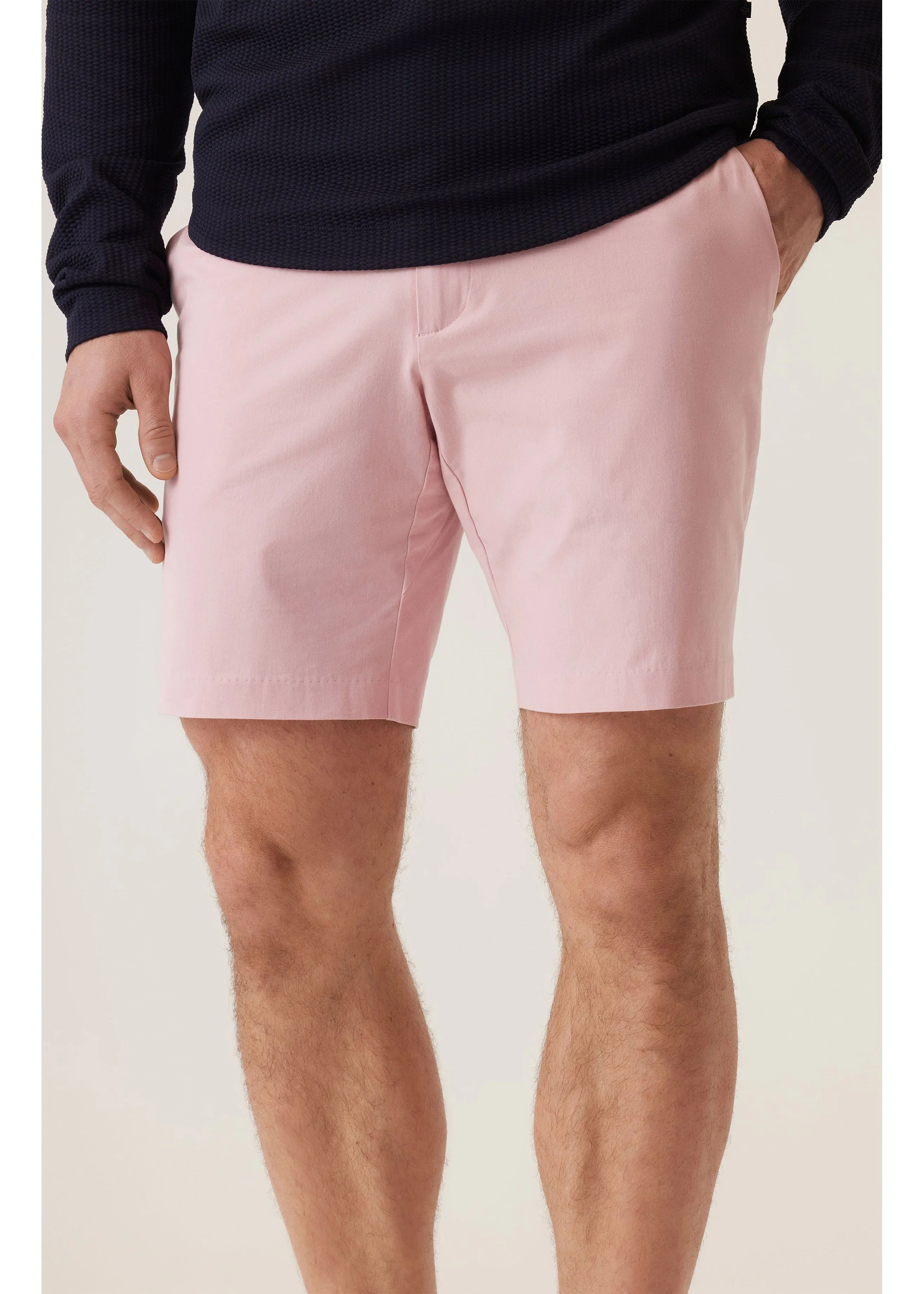 Deke Galaxy Bermuda in Ultra 4X Stretch Twill | Blush
