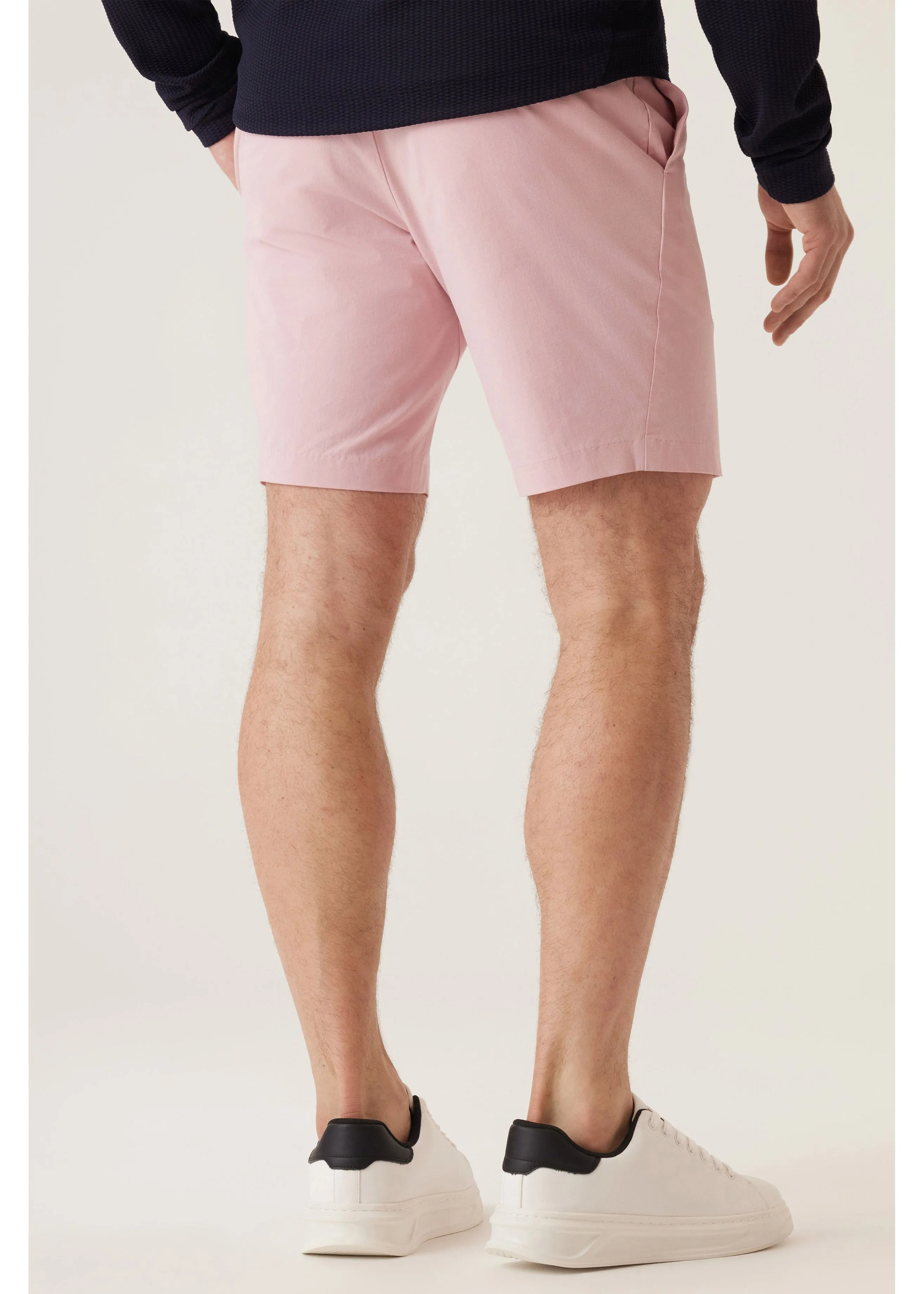 Deke Galaxy Bermuda in Ultra 4X Stretch Twill | Blush