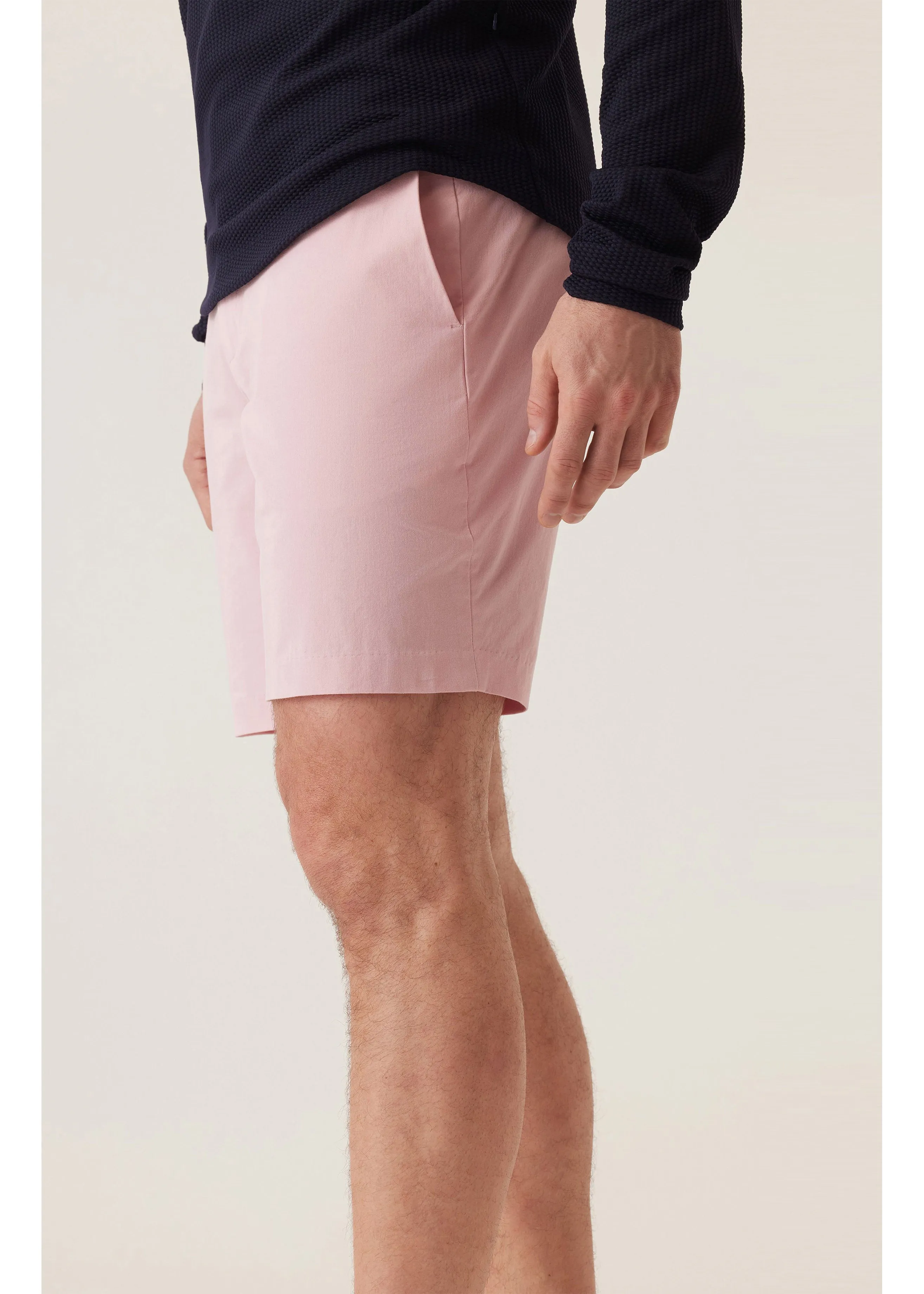 Deke Galaxy Bermuda in Ultra 4X Stretch Twill | Blush