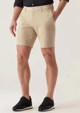 Deke Galaxy Bermuda in Ultra 4X Stretch Twill | Khaki