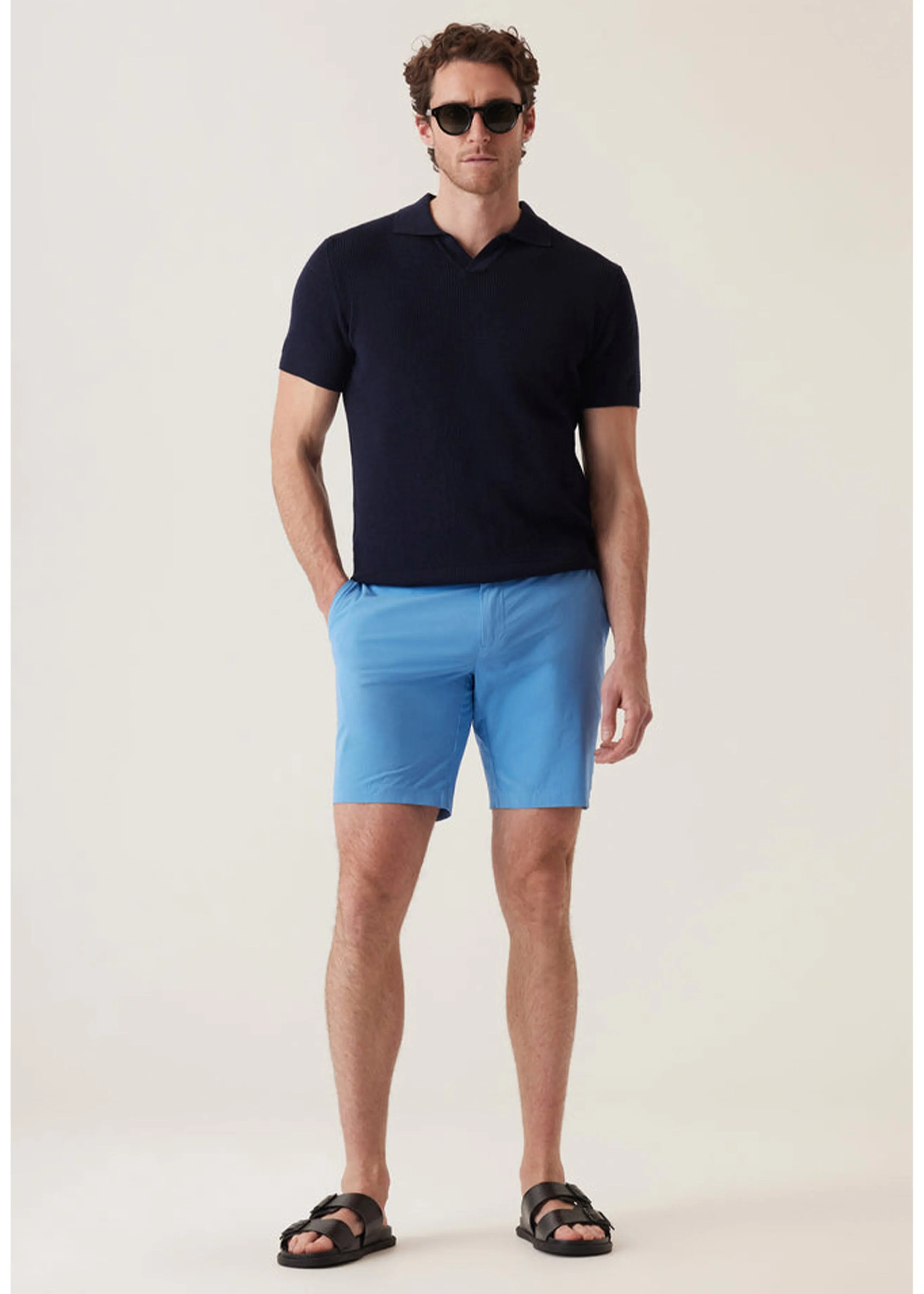 Deke Galaxy Bermuda in Ultra 4X Stretch Twill | Lake
