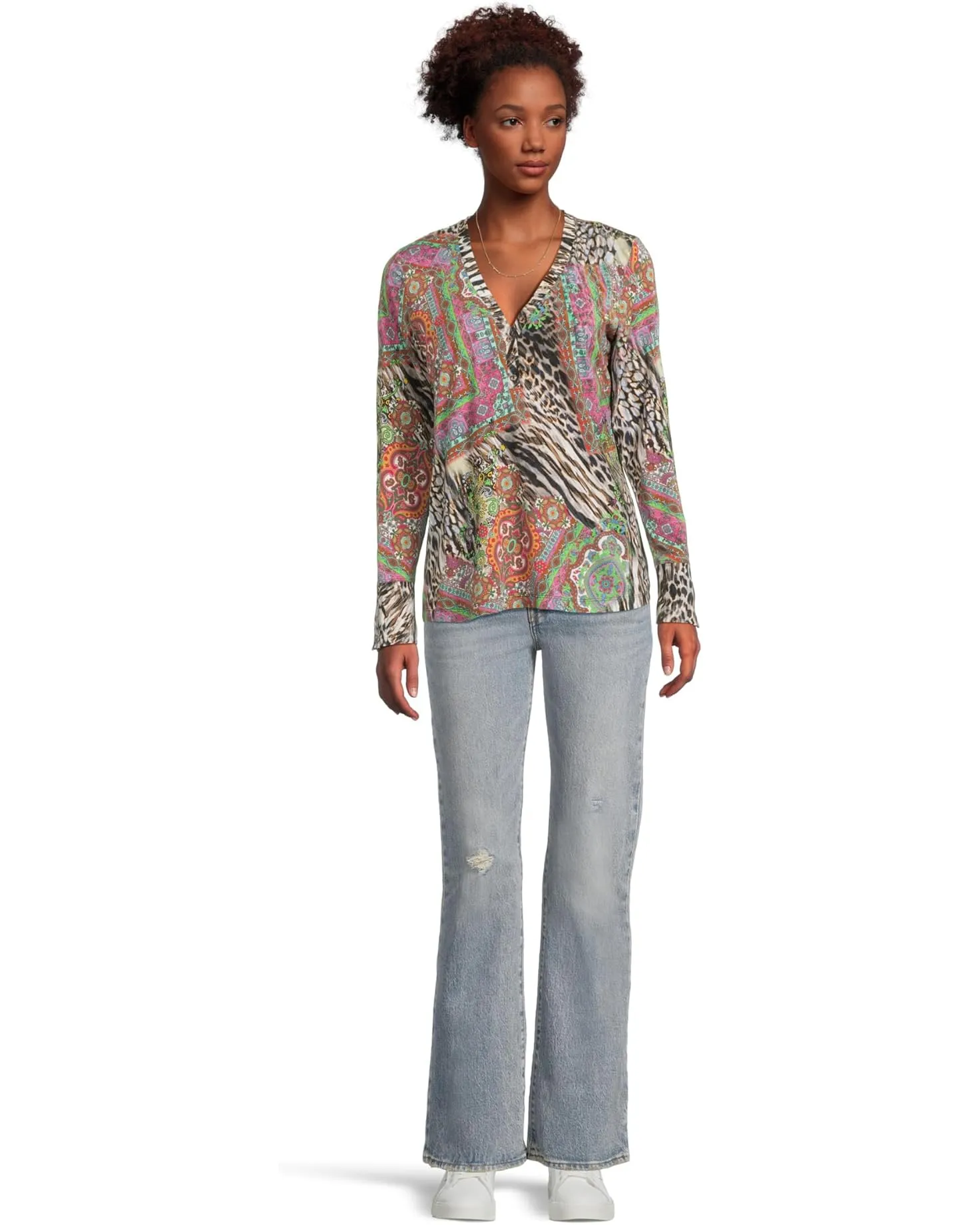 Johnny Was Janie Favorite Henley Paisley Tie