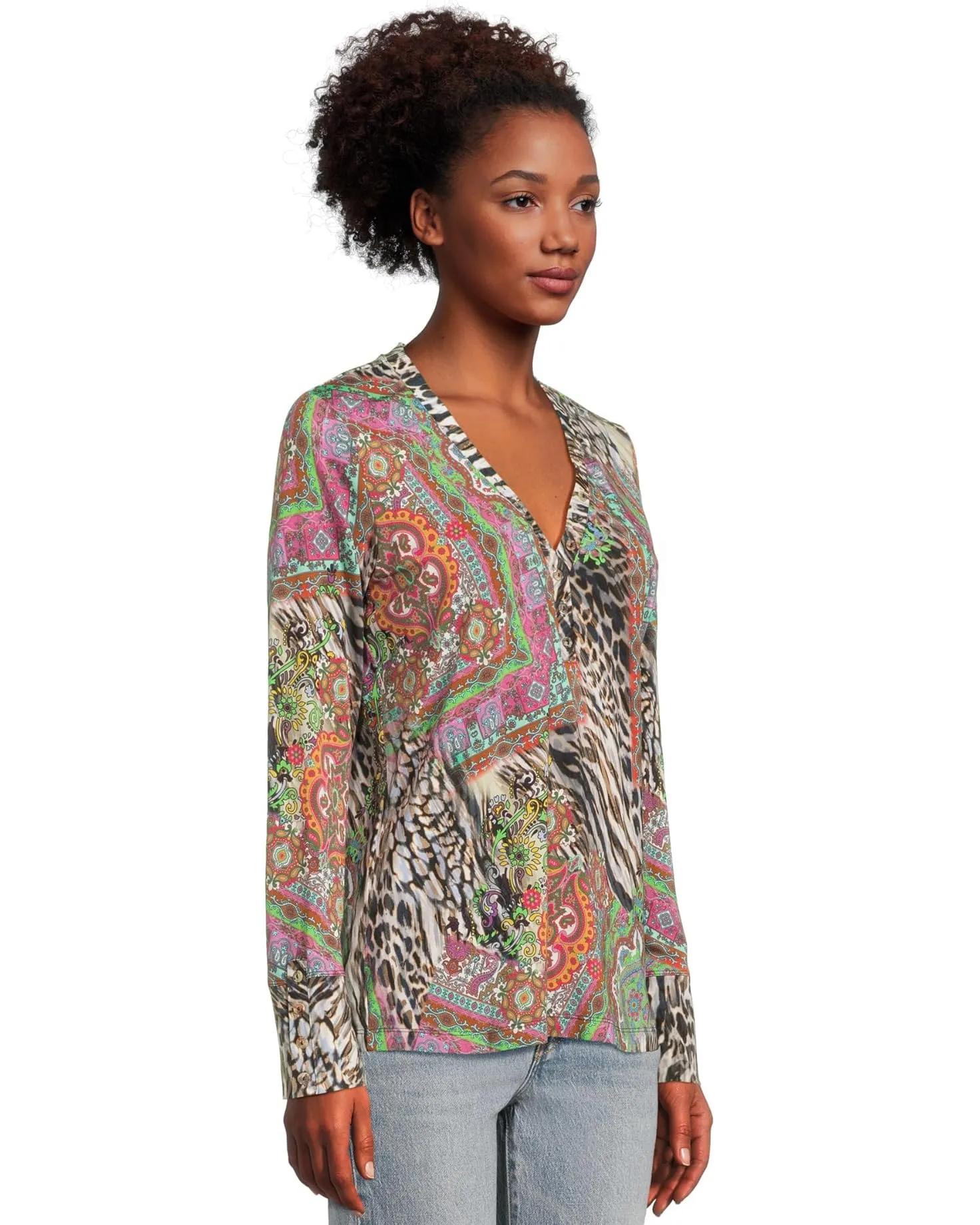 Johnny Was Janie Favorite Henley Paisley Tie