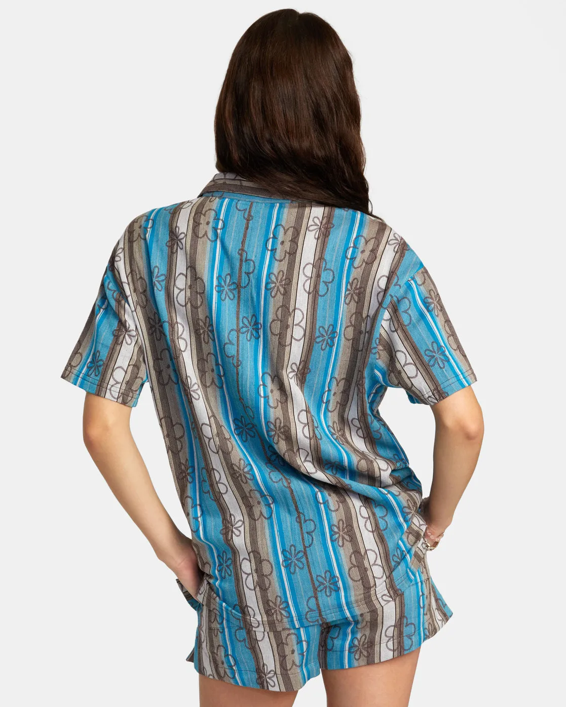Luna Coverup Top - Blue Danube