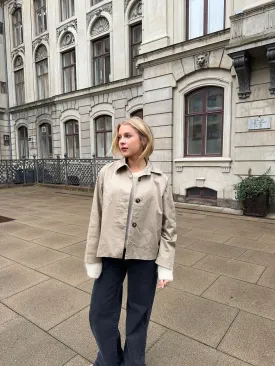 Monica short trenchcoat - Beige