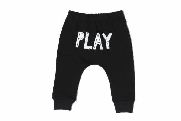Organic Cotton Lightweight Terry Graphic Pants
