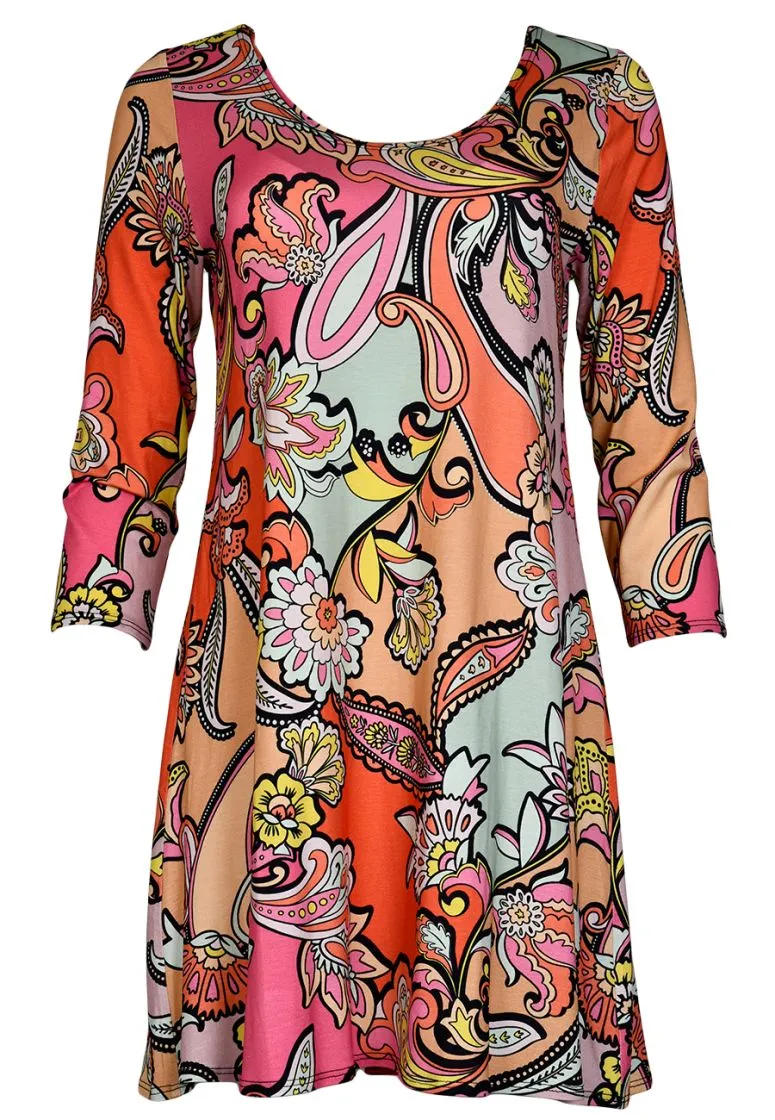 Paisley Tunic Dress