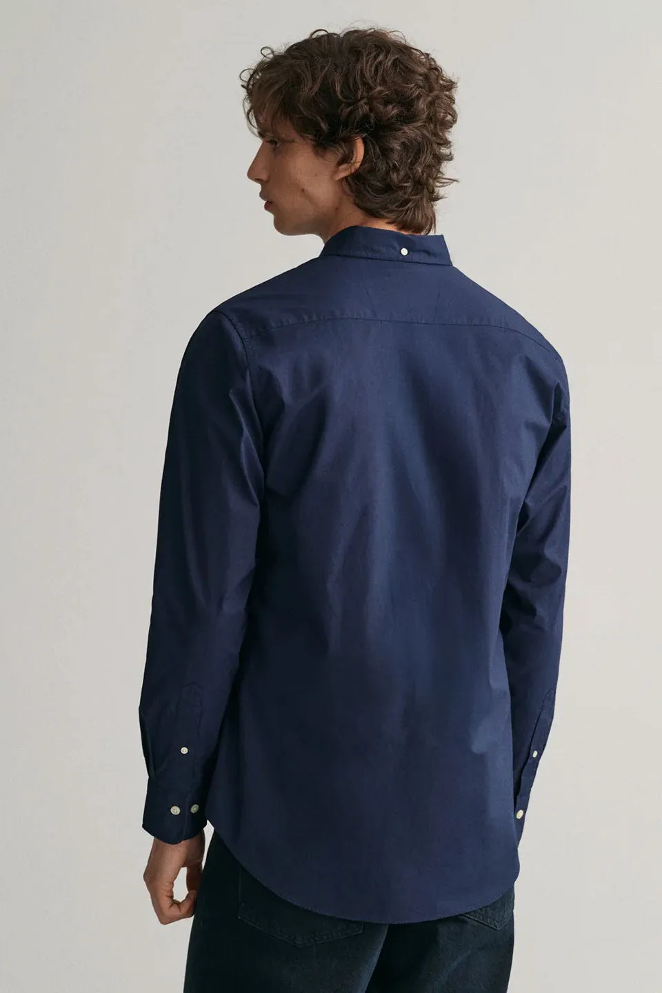Polo Republica Men's Embroidered Button-Down Casual Shirt