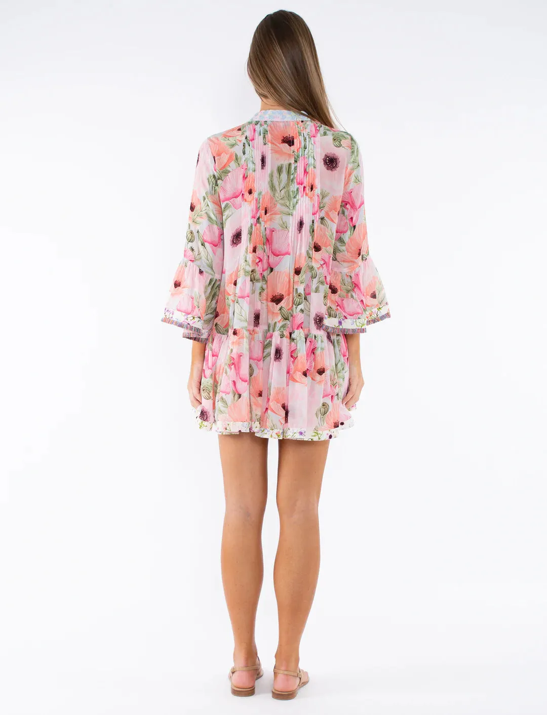 Soma Dress - Pink Poppy Floral