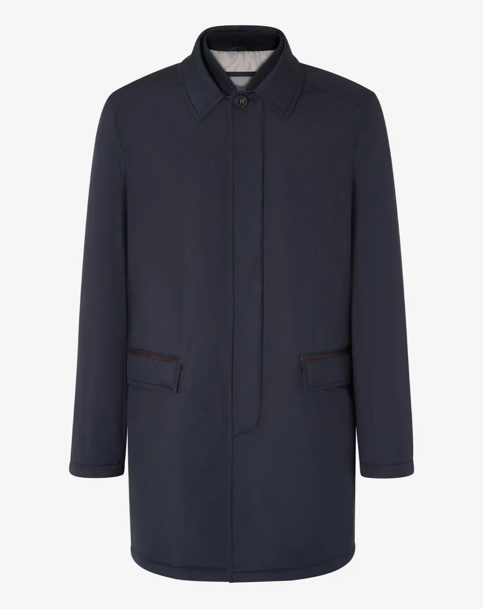 Technical Fabric Trench Coat