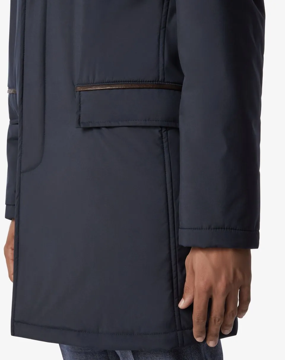 Technical Fabric Trench Coat