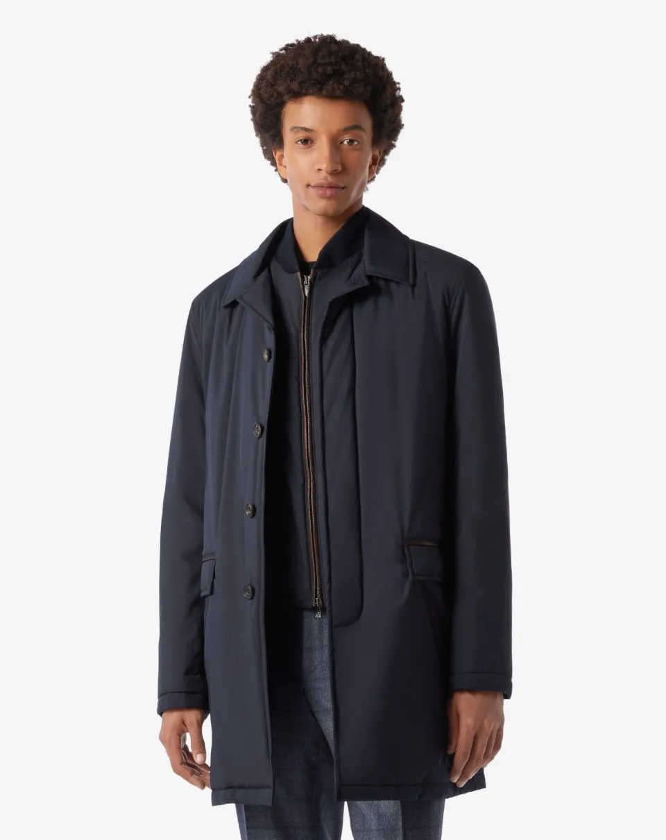 Technical Fabric Trench Coat