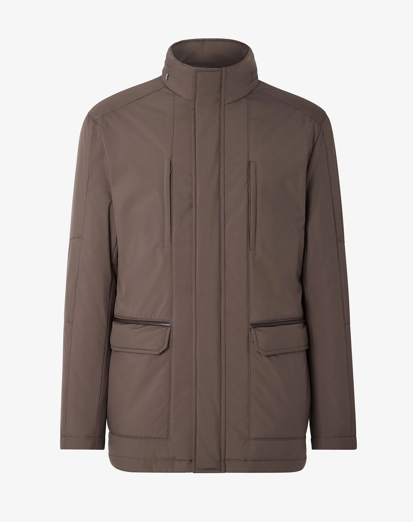 Technical Fabric Trench Coat