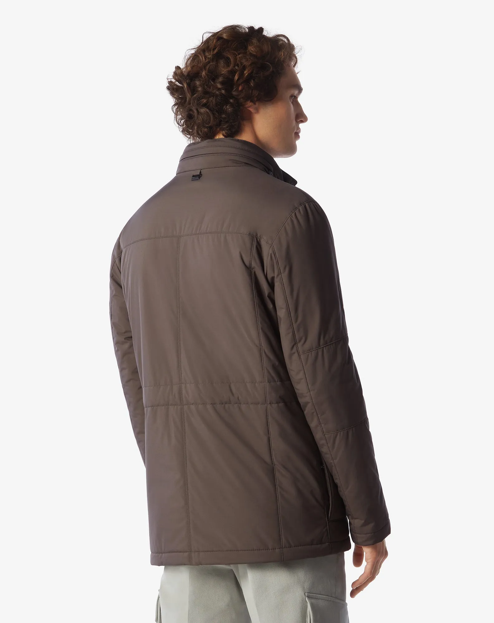 Technical Fabric Trench Coat