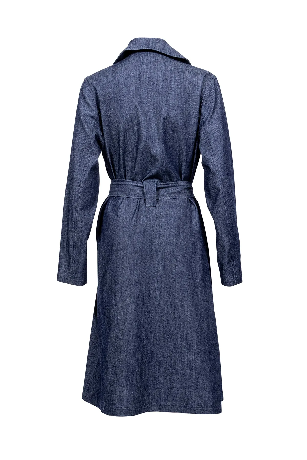 The Alexandra Denim Trench
