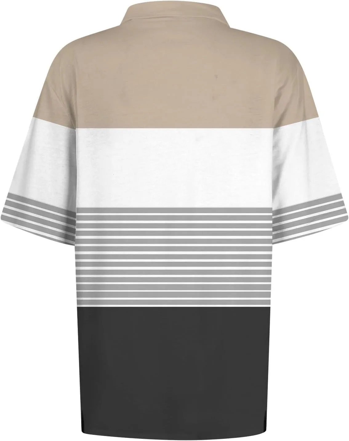 Women Polo Shirts for Work,Short Sleeve Summer Golf Tops Button Basic Striped Shirts Casual Collared Dressy Blouses