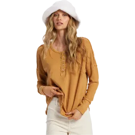 Women's New Anyday Henley Top